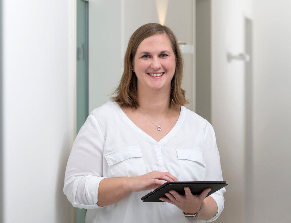 Stefanie Hoffmann – Empfang/Verwaltung (ZMF)