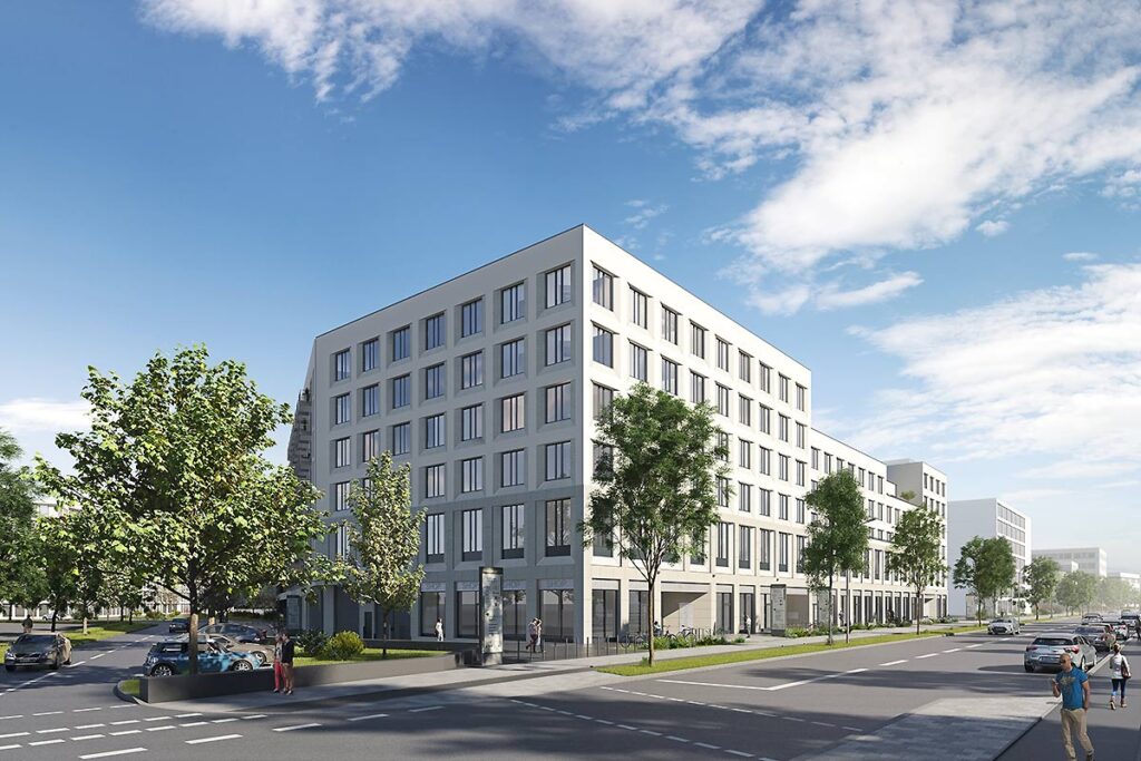 Gebäude in der Kistlerhofstrasse